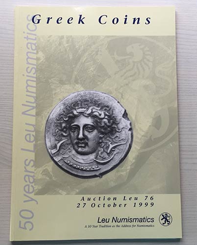Leu Numismatics, Auktion 76. Greek ... 