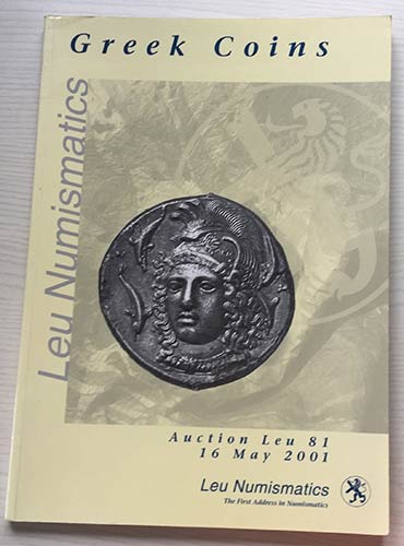 Leu Numismatics Auction 81.Greek ... 