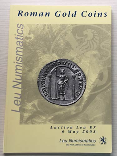 Leu Numismatics, Auktion 87. Roman ... 