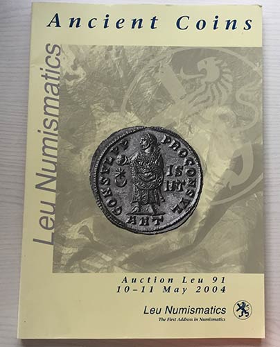 Leu Numismatics Auction 91. ... 
