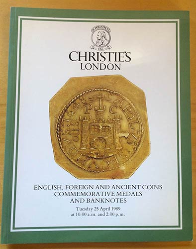 Christies London. English Foreign ... 