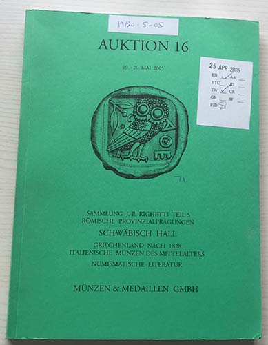 Munzen & Medaillen Auktion 16 ... 