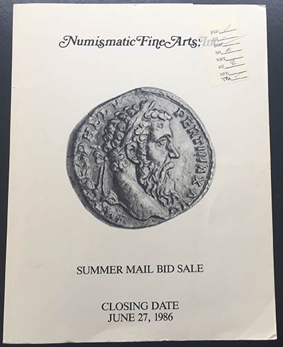 Numismatic Fine Art. Summer Mail ... 