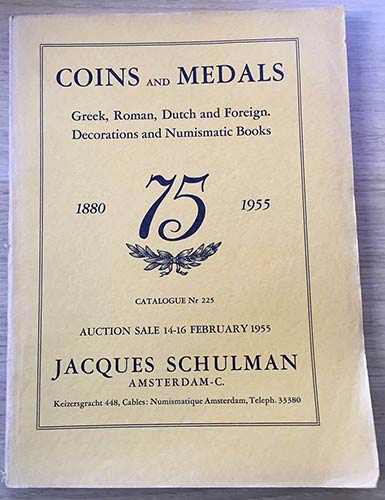 Schulman H.Catalogue No. 225. ... 