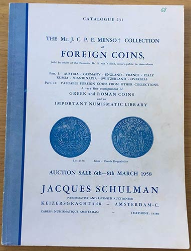 Schulman H. Catalogue No. 231.The ... 