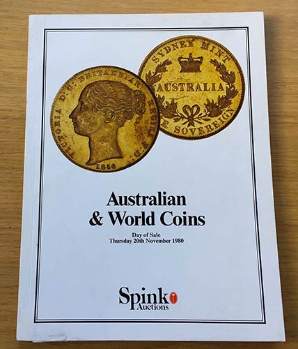 Spink. Australian & World Coins. ... 