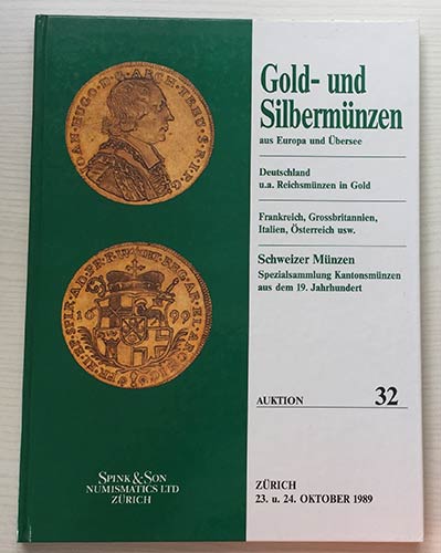 Spink & Son Auktion 32.  Gold und ... 