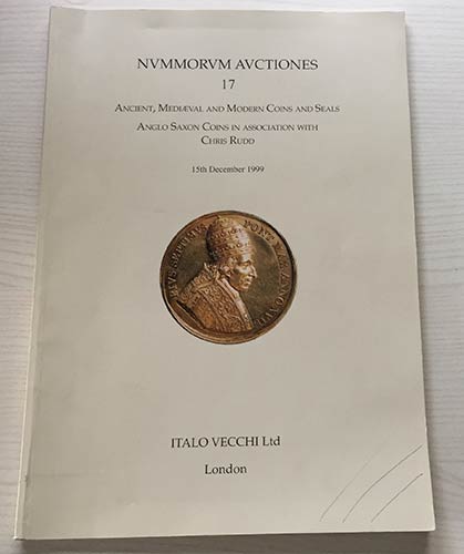 Vecchi Italo. Nummorum Auctiones ... 