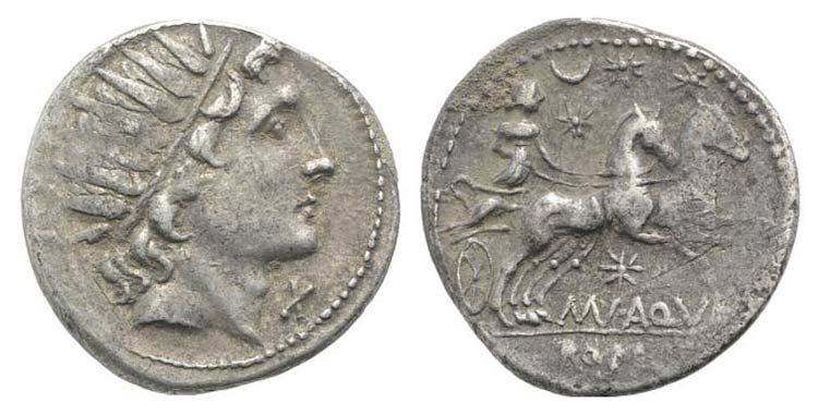 Man. Aquillius, Rome, 109-108 BC. ... 