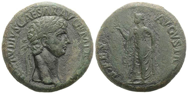 Claudius (41-54). Æ Sestertius ... 