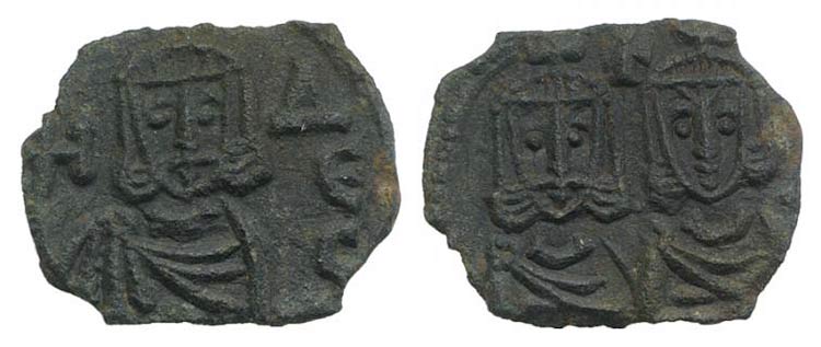 Constantine V (741-775). Æ 40 ... 