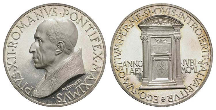 Papal, Pio XII (1939-1958). AR ... 