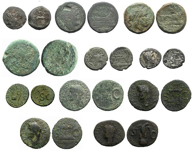 Lot of 11 Roman Republican (5) and ... 