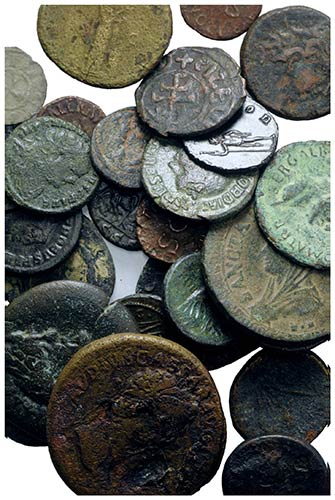 Mixed lot of 40 Ancient Æ coins, ... 