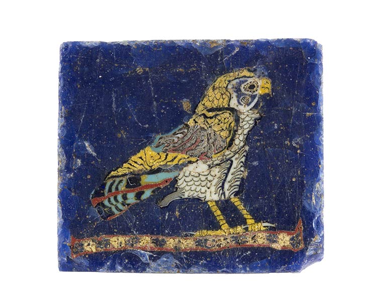 Egyptian Horus Falcon mosaic glass ... 