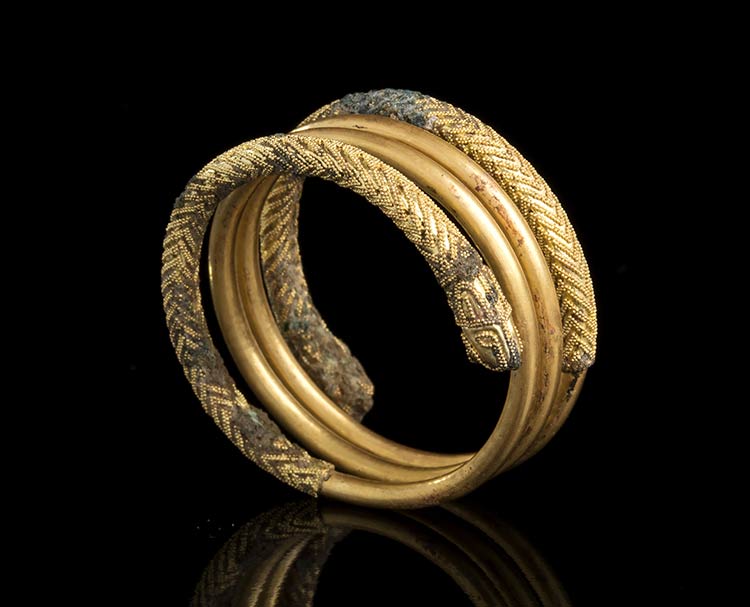 Etruscan Gold Spiral Ring7th - 6th ... 