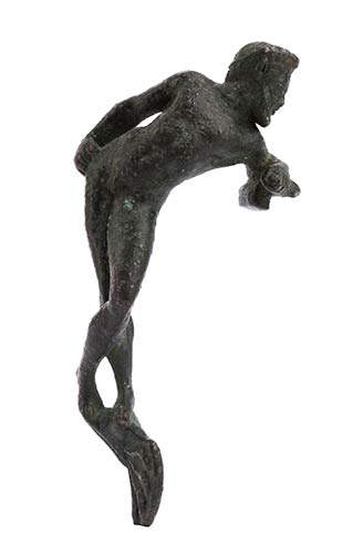 Etruscan Bronze Stretching Satyr ... 