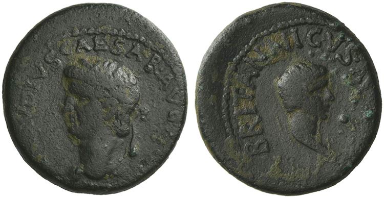 Britannicus, Bronze, Syria: ... 