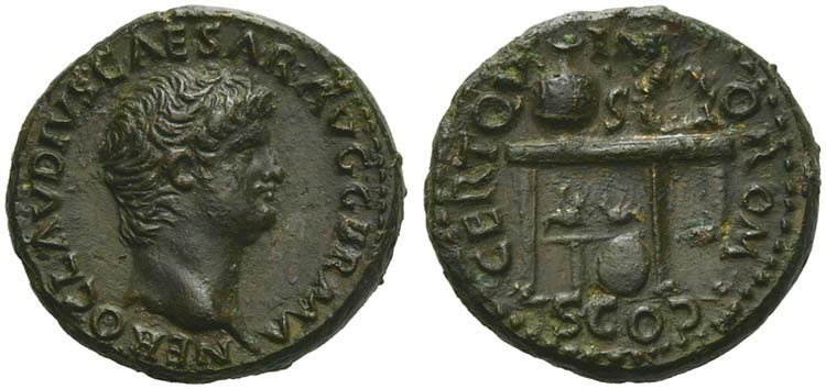 Nero (54-68), Semis, Rome, ca. AD ... 