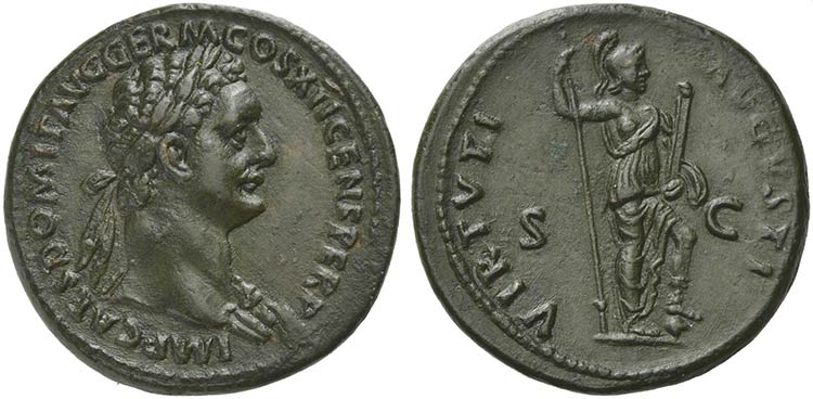 Domitian (81-96), As, Rome, AD ... 