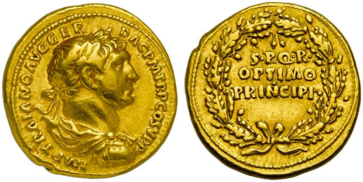 Trajan (98-117), Aureus, Rome, AD ... 