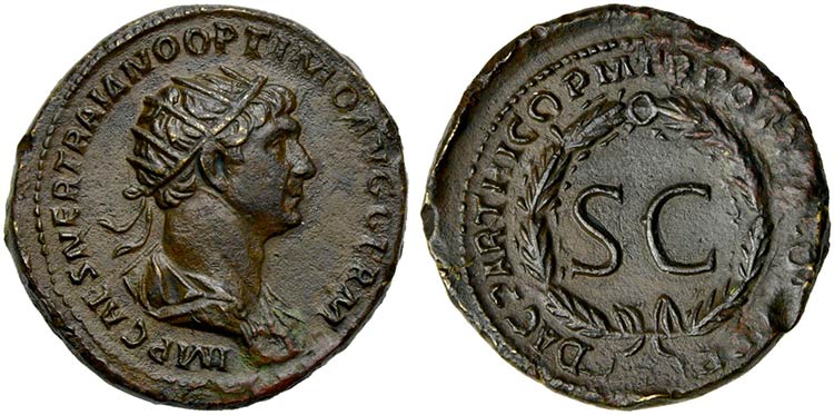 Trajan (98-117), As, Rome for ... 