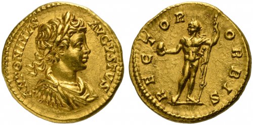 Caracalla (198-217), Aureus, Rome, ... 