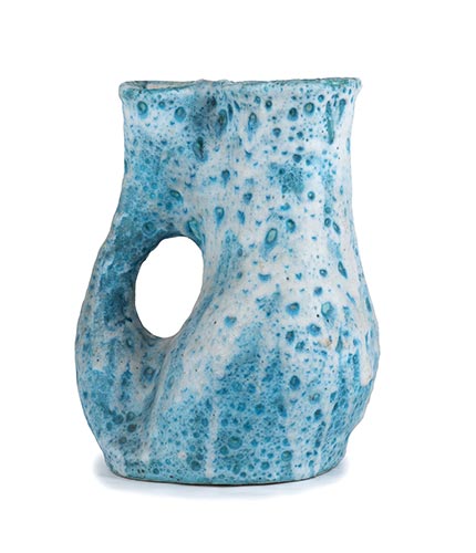 C.A.S. - VIETRIBlue vase with ... 