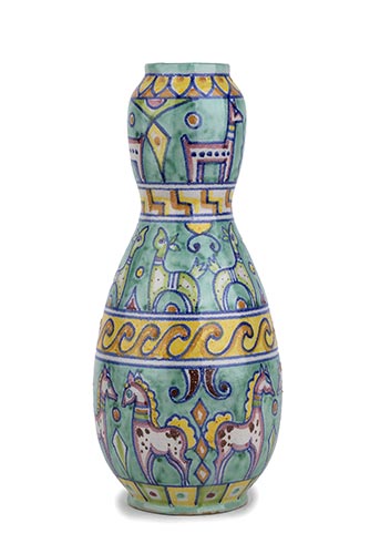 PINTO - VIETRIVase with ponies and ... 
