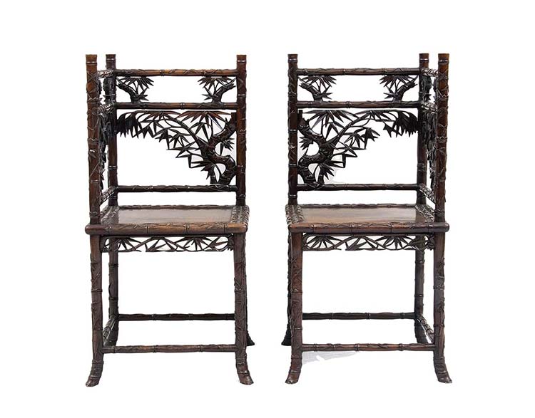 A PAIR OF CHAIRSJapan, first half ... 