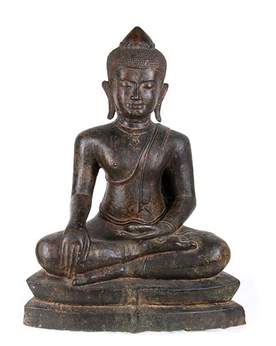 A BRONZE BUDDHASouth-east Asia, ... 