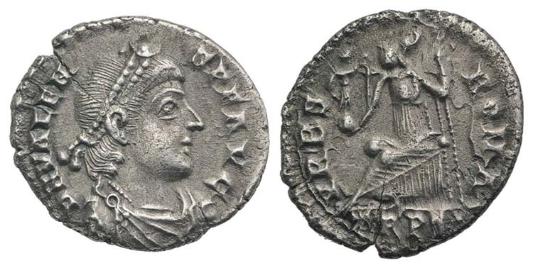 Valens (364-378). AR Siliqua ... 