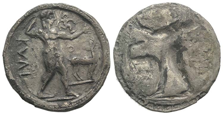 Bruttium, Kaulonia, c. 525-500 BC. ... 