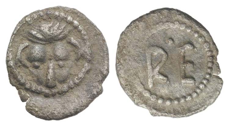 Bruttium, Rhegion, c. 445-435 BC. ... 