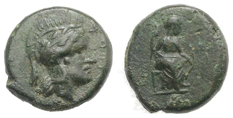 Sicily, Athl-, c. 344-339 BC. Æ ... 