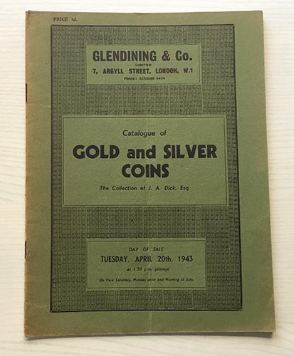 Glendening & Co. Catalogue of Gold ... 
