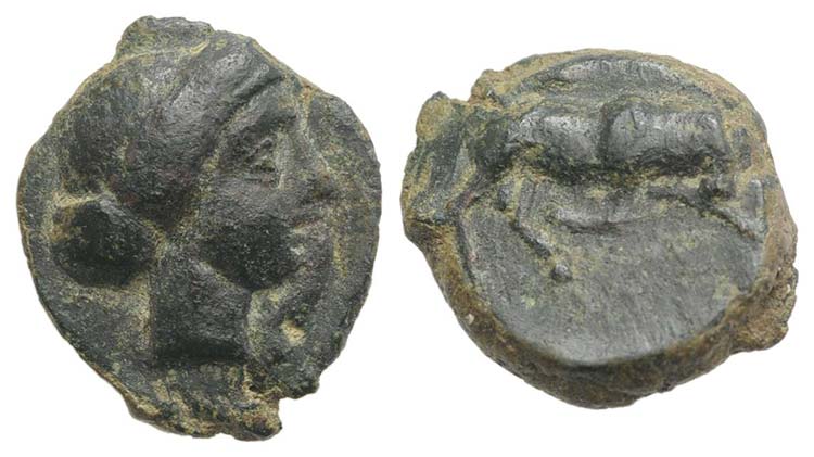 Sicily, Kimissa, c. 317-305 BC. Æ ... 