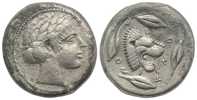 Sicily, Leontini, c. 450-440 BC. ... 