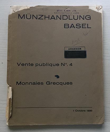 Munzhandlung Basel Vente Publique ... 
