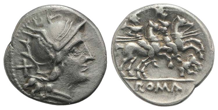 Bull series, Rome, 206-195 BC. AR ... 