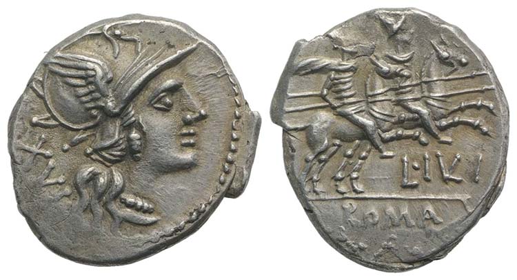 L. Julius, Rome, 141 BC. AR ... 