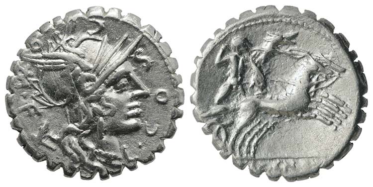 L. Cosconius M.f., Narbo, 118 BC. ... 