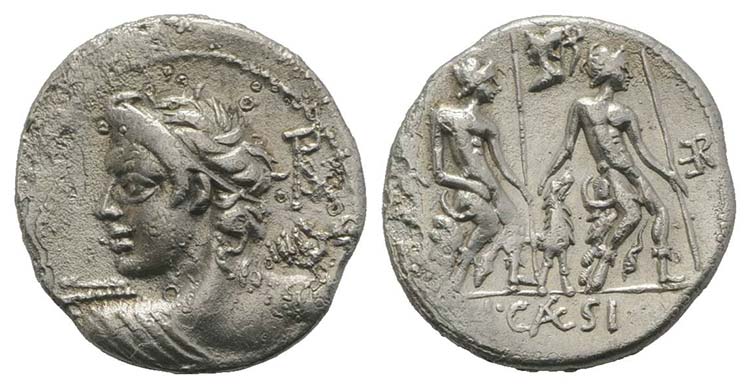 Lucius Caesius, Rome, 112-111 BC. ... 
