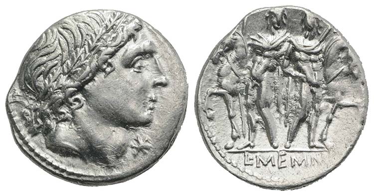 L. Memmius, Rome, 109-108 BC. AR ... 