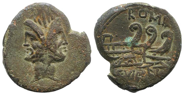 C. Vibius C.f. Pansa, c. 90 BC. Æ ... 