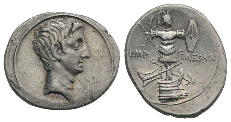 Octavian, Italian (Rome?) mint, ... 
