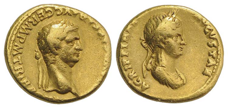 Claudius with Agrippina Junior ... 