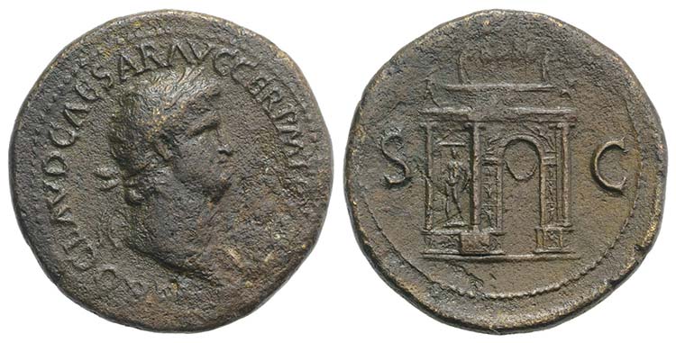 Nero (54-68). Æ Sestertius (36mm, ... 