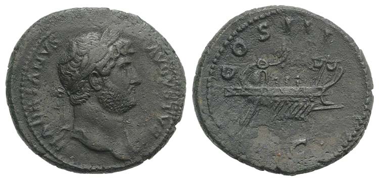 Hadrian (117-138). Æ As (29mm, ... 