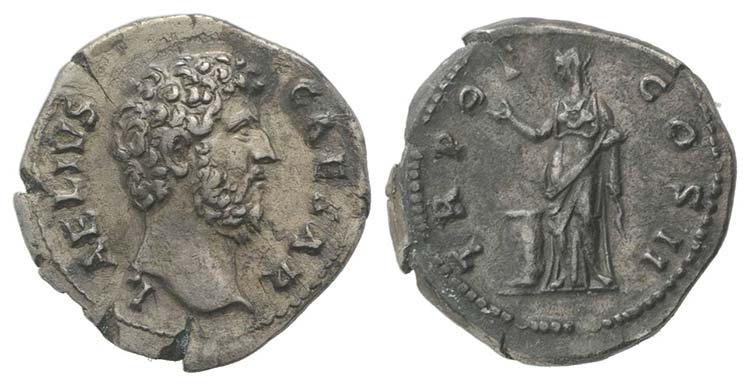 Aelius (Caesar, 136-138). AR ... 
